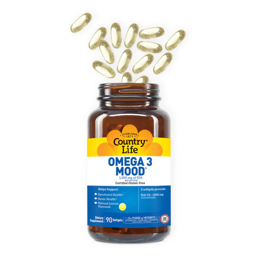 Country Life OMEGA 3 MOOD 90 Softgel