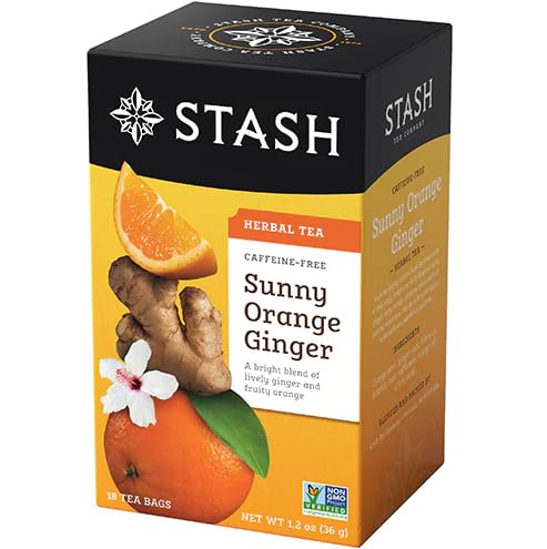 STASH TEA Sunny Orange Ginger Tea 18 BAG