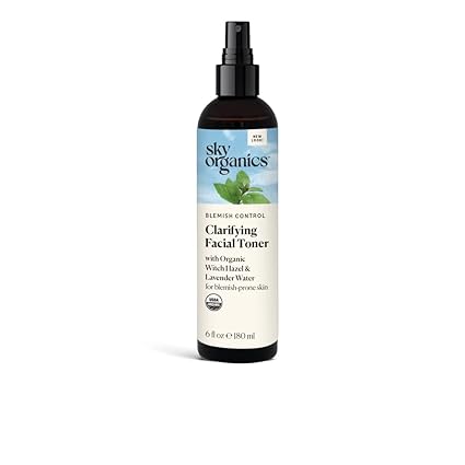 SKY ORGANICS BLEMISH CONTROL CLARIFYING FACIAL TONER 6 FL OZ