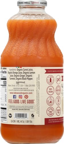 LAKEWOOD Carrot Ginger Turmeric 32 OZ