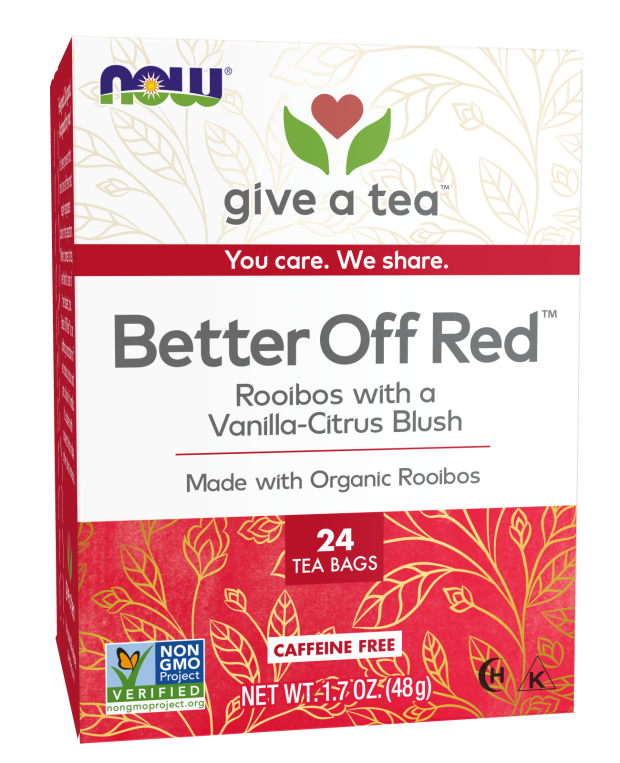 Now BETTER OFF RED TEA BAGS 24 BAGS