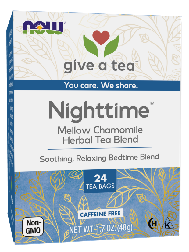 Now NIGHTTIME TEA BAGS 24 BAGS