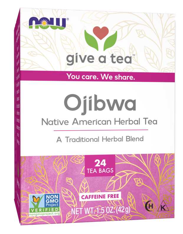 Now OJIBWA TEA BAGS 24 BAGS