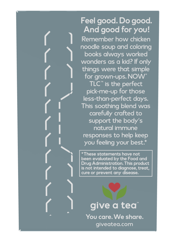 Now TLC TEA BAGS 24 BAGS