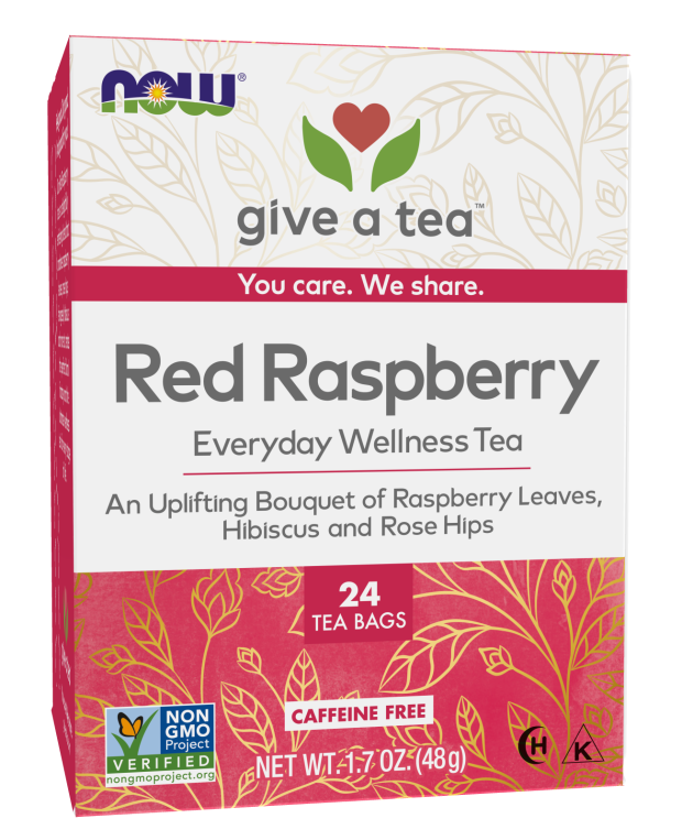 Now RED RASPBERRY TEA 24 BAGS