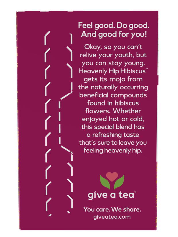 Now HEAVENLY HIP HIBISCUS TEA BAGS 24 BAGS