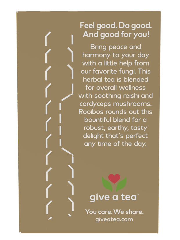 Now ROOIBOS REISHI MUSHROOM TEA 24 BAGS