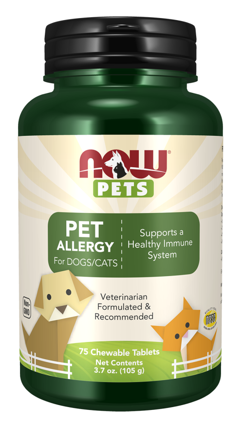 NOW PETS ALLERGY 75 TABS