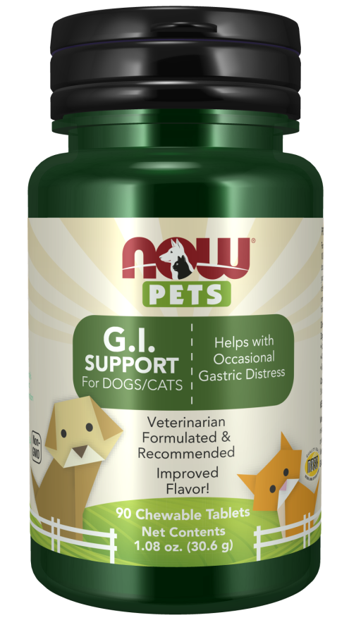 NOW PETS GI SUPPORT (PROBIOTIC) 90 LOZ