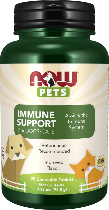 NOW PETS IMMUNE SUPPORT 90 TABS