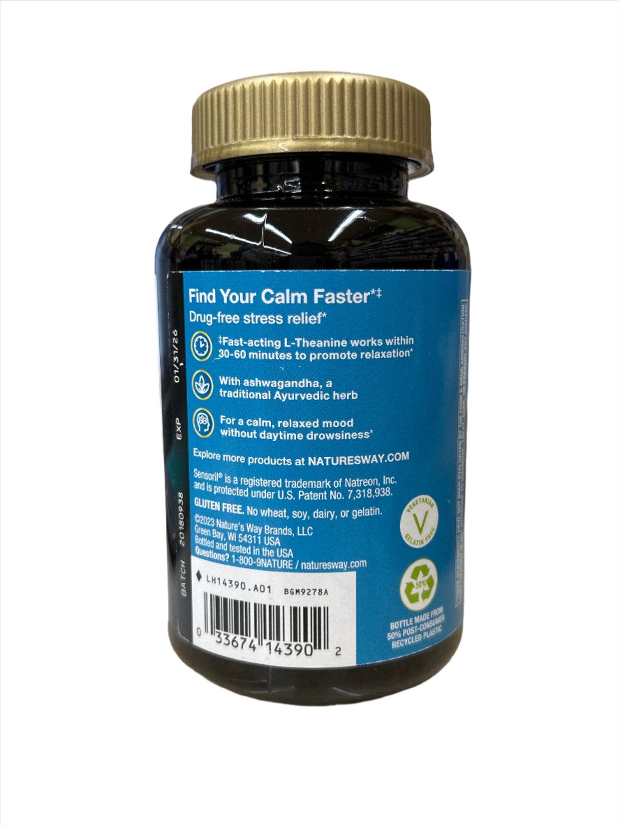 Quick Calm Gummy 60 Gummies