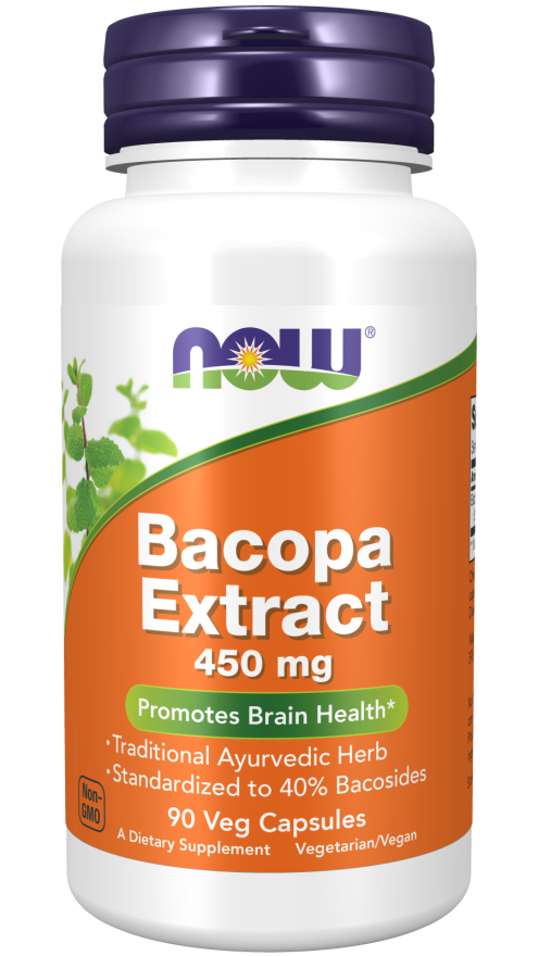 Now BACOPA EXTRACT 450MG 90 VCAPS