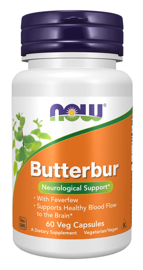 Now BUTTERBUR EXT 75MG 60 VCAPS
