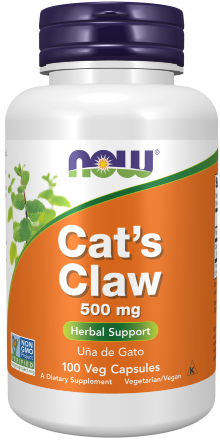 Now CAT'S CLAW 500mg 100 VCAPS