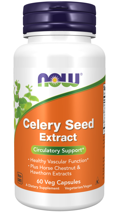Now CELERY SEED EXTRACT 60 VCAPS