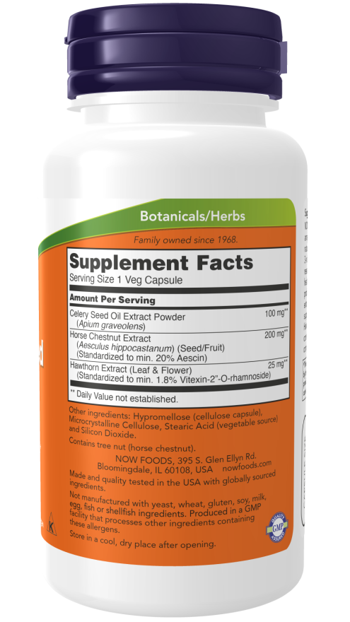 Now CELERY SEED EXTRACT 60 VCAPS