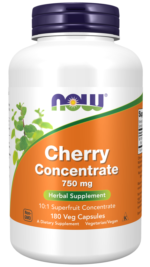 Now CHERRY CONCENTRATE 750MG 180 VCAPS