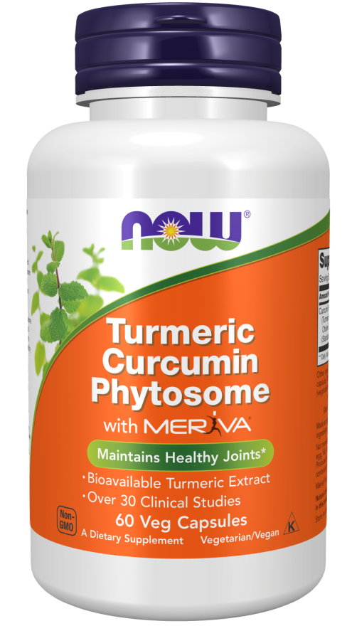 Now CURCUMIN PHYTOSOME 500MG 60 VCAPS