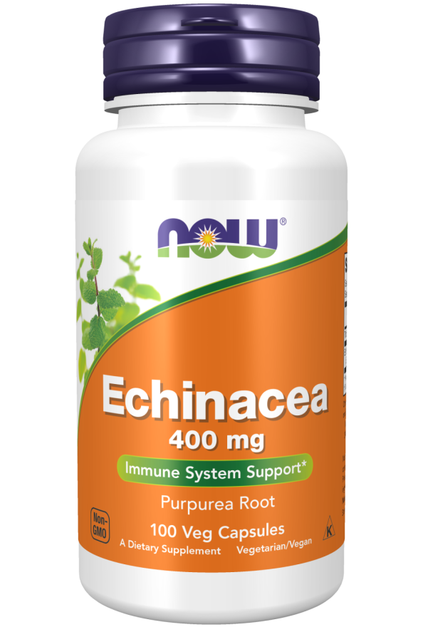 Now ECHINACEA PURP 400mg 100 VCAPS