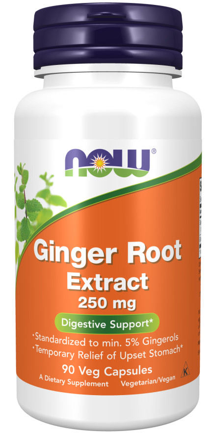 Now GINGER 5%/250MG EXT 90 VCAPS