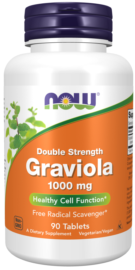 Now GRAVIOLA 1000 MG 90 TABS