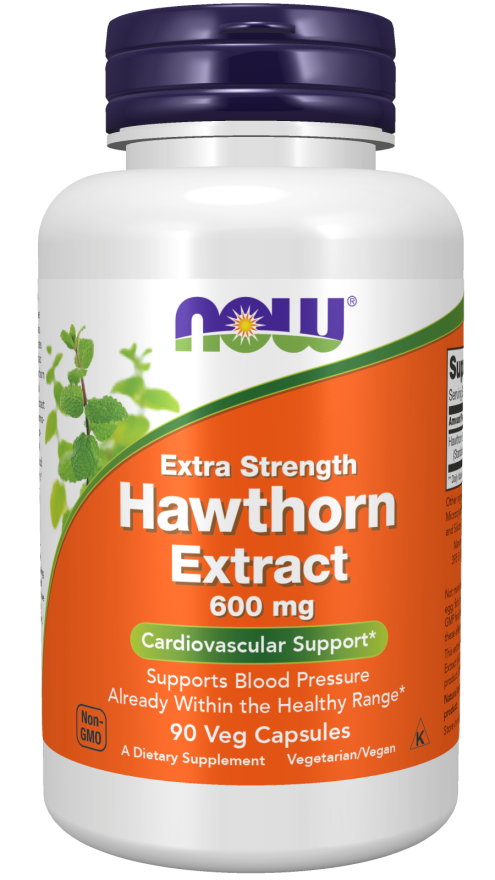 Now HAWTHORN EXTRACT 600mg 90 VCAPS