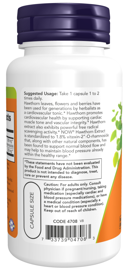 Now HAWTHORN EXT 1.8% /300MG 90 VCAPS