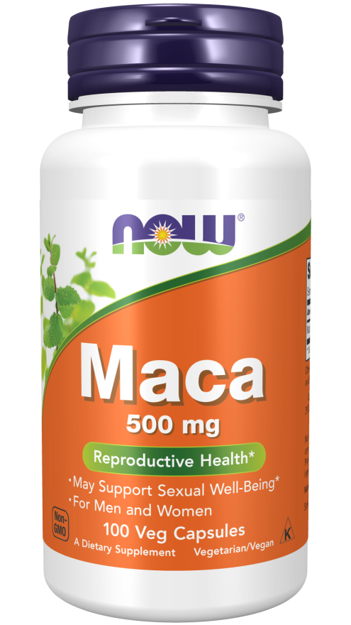 Now MACA 500mg 100 VCAPS