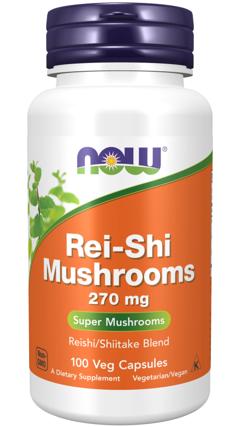 Now REI-SHI MUSHROOMS 270mg 100 VCAPS