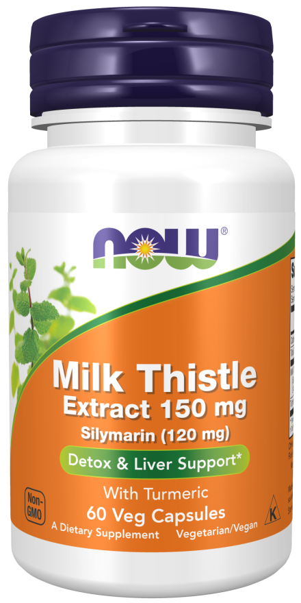 Now SILYMARIN MILK THISTLE 150mg 60 VCAPS