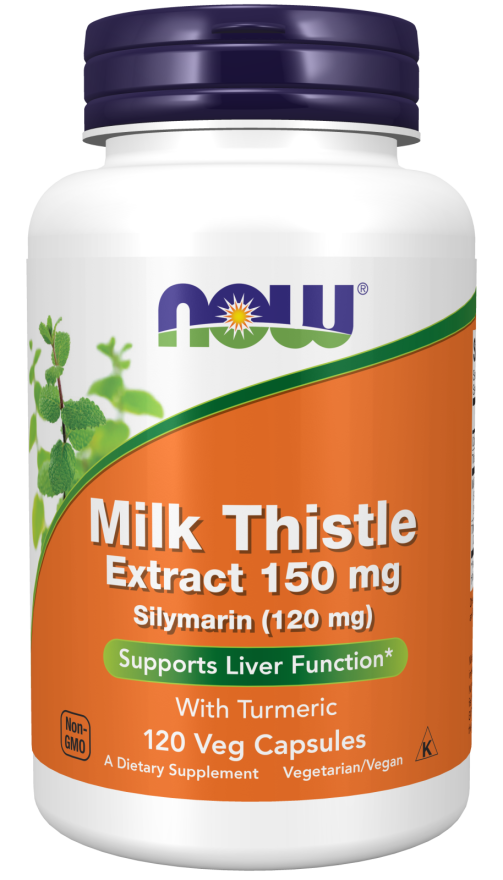 Now SILYMARIN MILK THISTLE 150mg 120 VCAPS