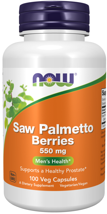 Now SAW PALMETTO 550mg 100 VCAPS
