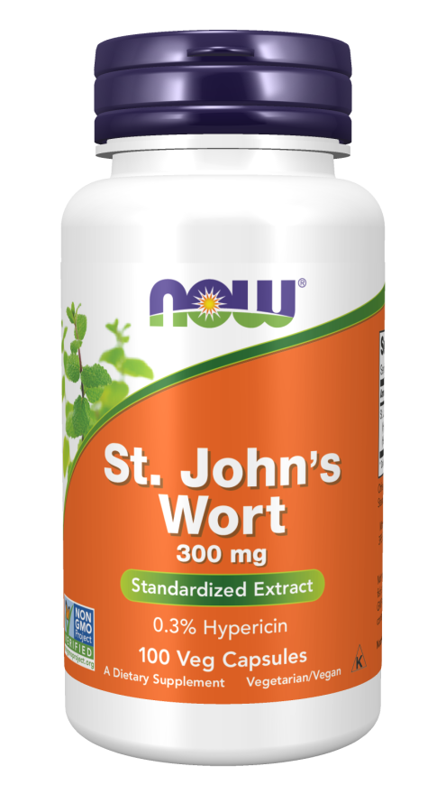 Now ST. JOHN'S WORT 300mg 100 VCAPS