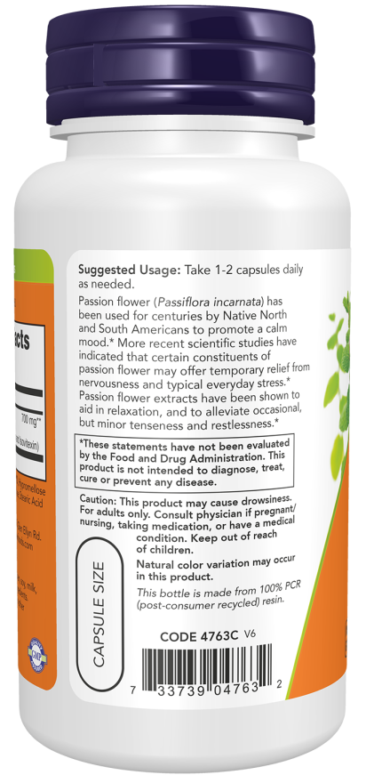 Now PASSIONFLOWER EXT 3.5% 90 VCAPS