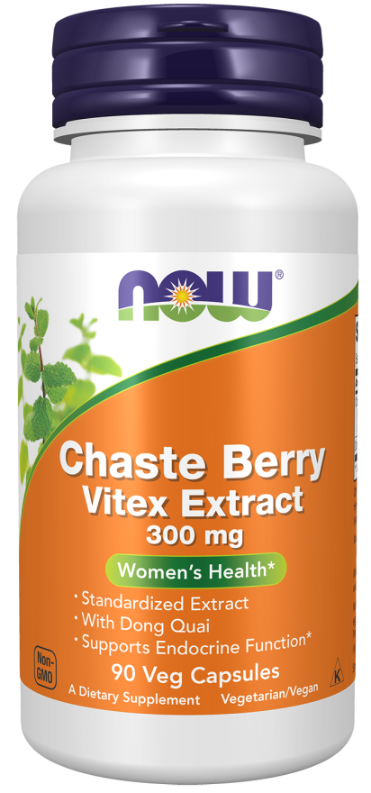 Now CHASTE BERRY (VITEX) 90 VCAPS