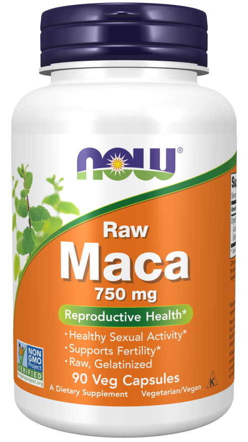 Now MACA 750 MG (6:1 CONC) 90 VCAPS