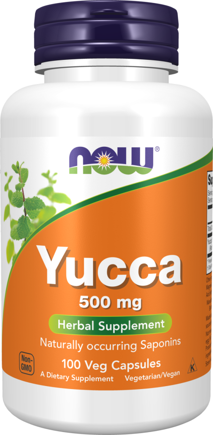Now YUCCA 500mg 100 VCAPS