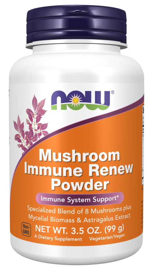 Now MUSHROOM IMMUNE RENEW PWD 3.5 OZ