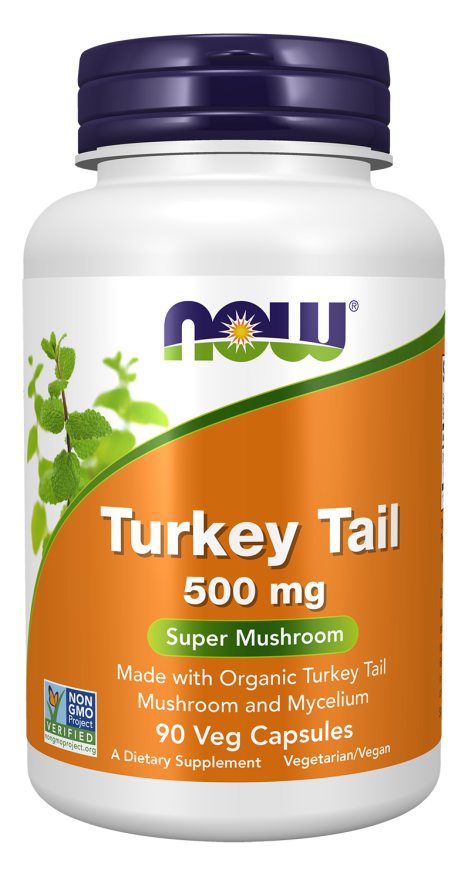 Now TURKEY TAIL 500 mg 90 VCAPS