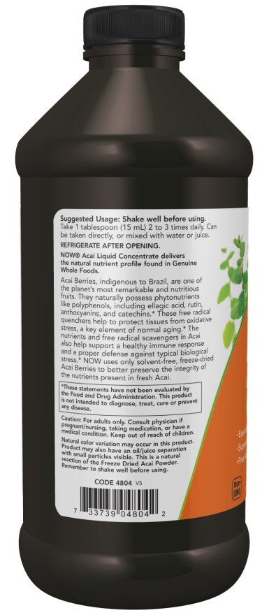 Now ACAI CONCENTRATE 16 OZ