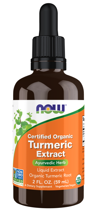 Now TURMERIC LIQUID EXT ORGANIC 2 OZ
