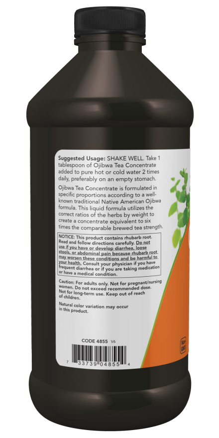 Now OJIBWA TEA CONCENTRATE 16 OZ