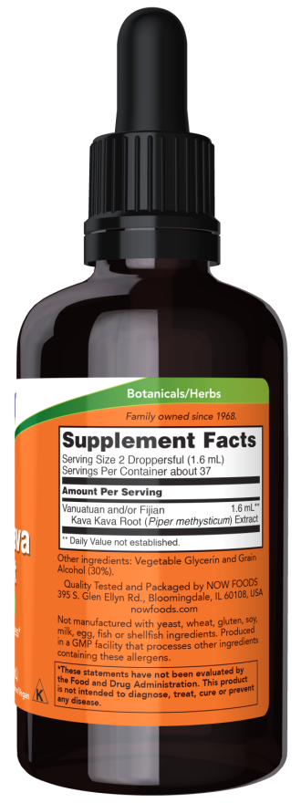 EXTRACTO DE KAVA KAVA AHORA 2 OZ