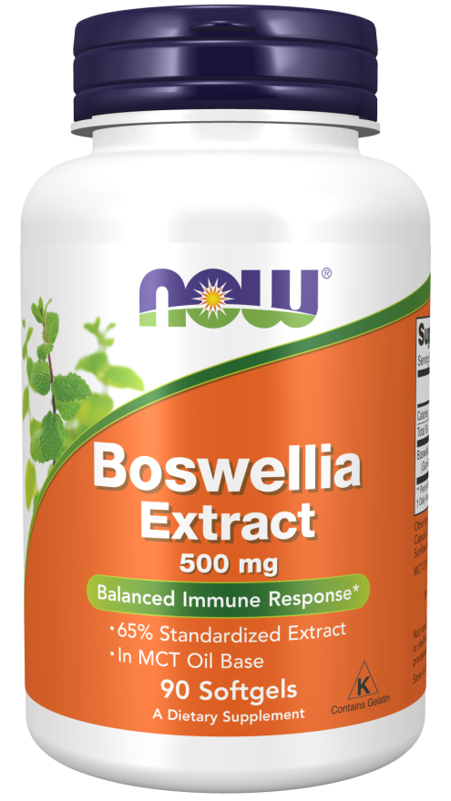 Now BOSWELLIA EXTRACT 500MG 90 SGELS