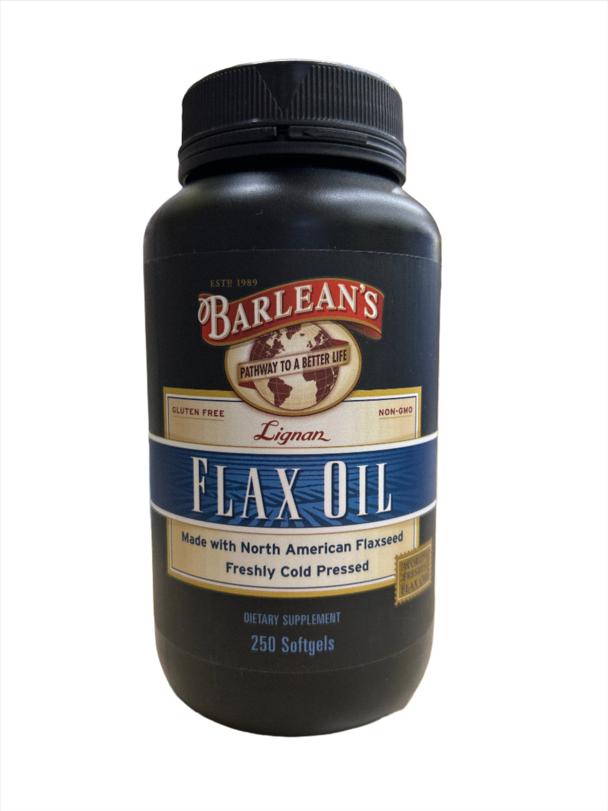 Aceite de semillas de lino con lignanos, 250 cápsulas blandas
