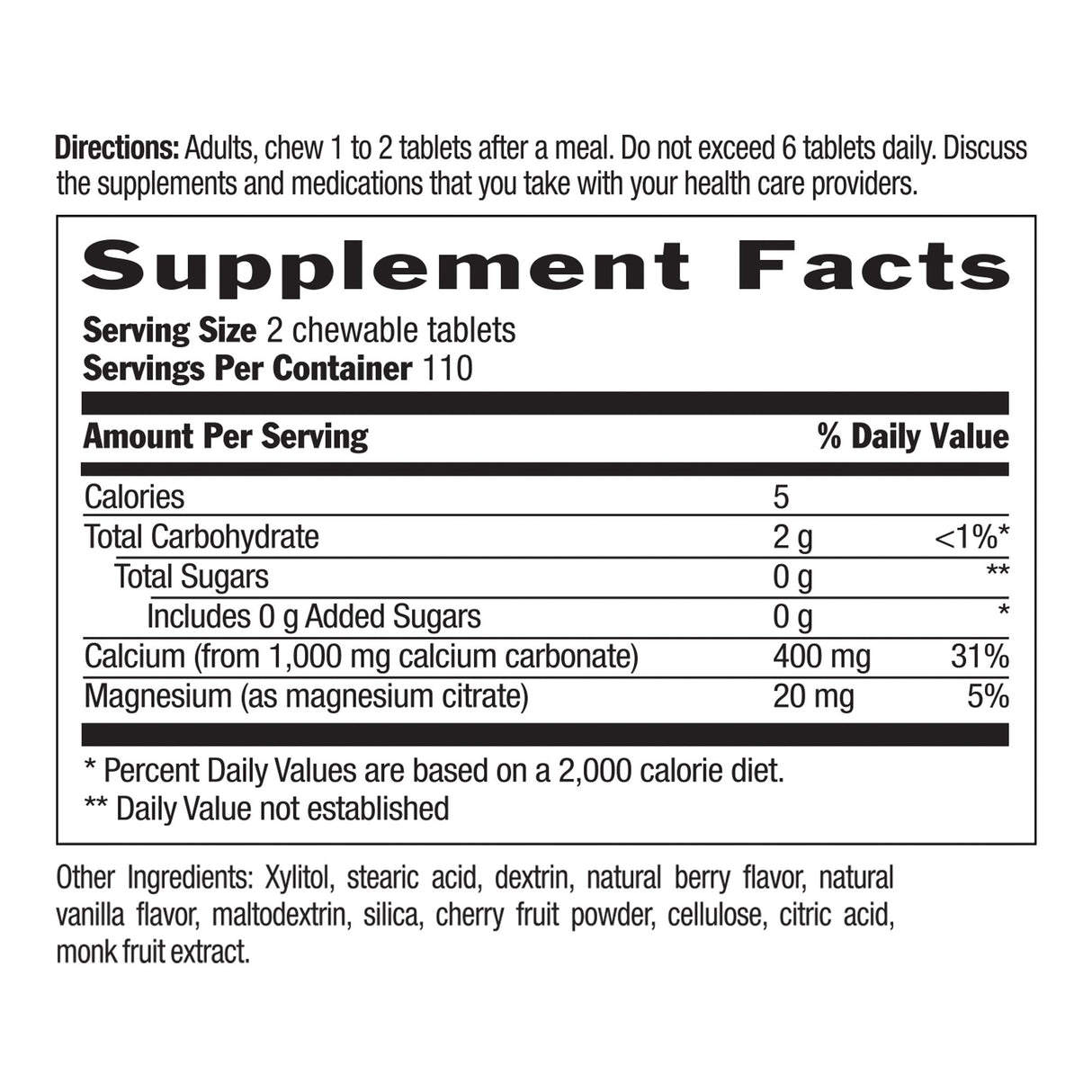 Country Life ACID RESCUE 220 CHEWABLE BERRY 220 Wafer