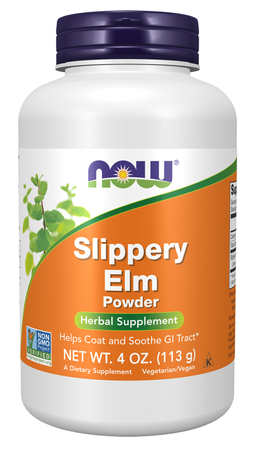 Now SLIPPERY ELM POWDER 4 OZ