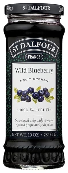ST. DALFOUR Conserves, Wild Blueberry 10 OZ