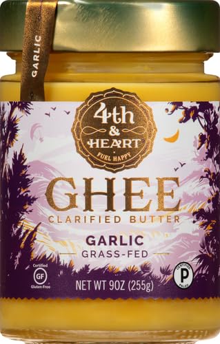 4TH & HEART California Garlic Ghee Clarified Butter 9 OZ