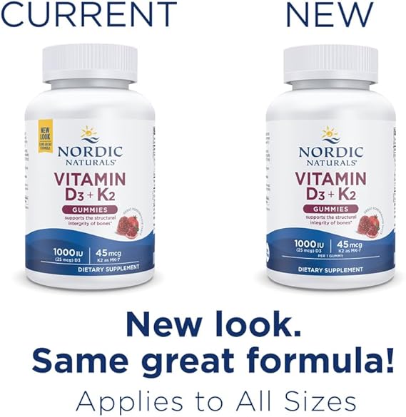 Nordic Naturals Vitamin D3 + K2